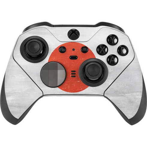 Japanese Flag Distressed Xbox Elite Wireless Controller Series 2 Skin